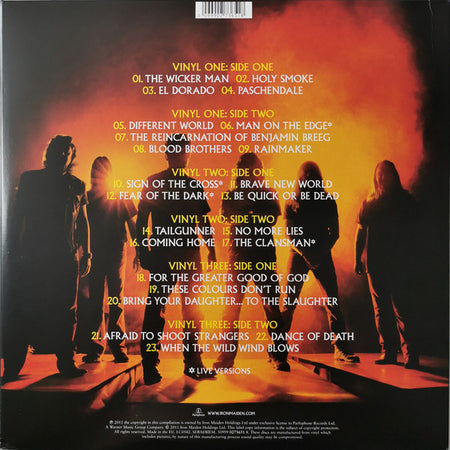 Iron Maiden : From Fear To Eternity - The Best Of 1990-2010 (3xLP, Comp, Ltd, Pic, RE)
