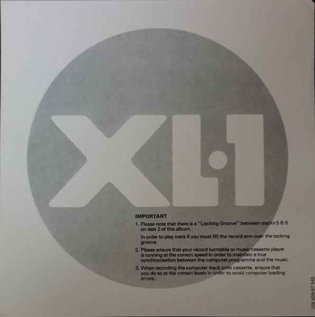 Pete Shelley - XL·1 (LP) (Near Mint (NM or M-))