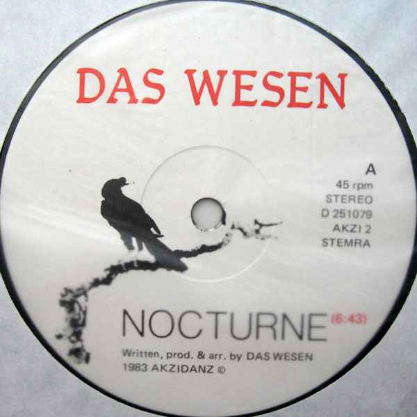 Das Wesen - Nocturne (12") (Near Mint (NM or M-))