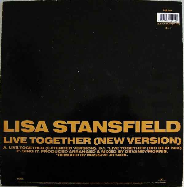 Lisa Stansfield - Live Together (New Version) (12") (Near Mint (NM or M-))