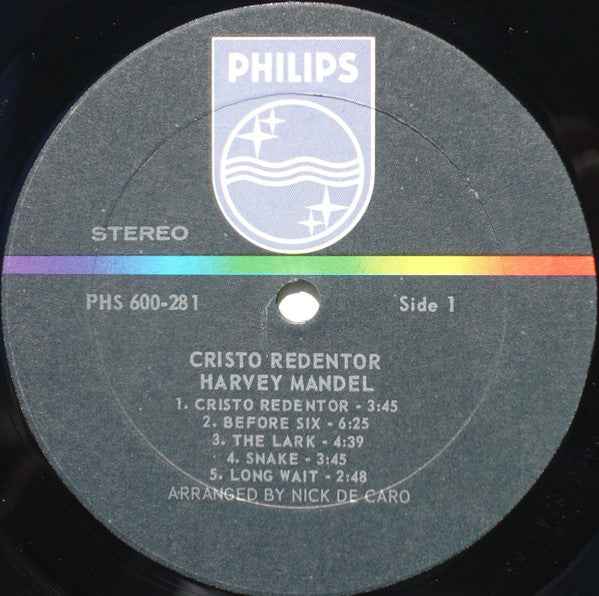 Harvey Mandel - Cristo Redentor (LP) (Near Mint (NM or M-))