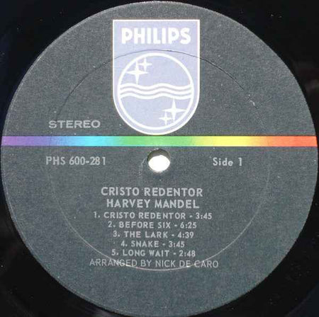 Harvey Mandel - Cristo Redentor (LP) (Near Mint (NM or M-))