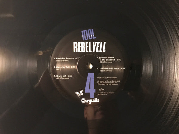 Billy Idol : Rebel Yell (LP, Album, RE, 180)
