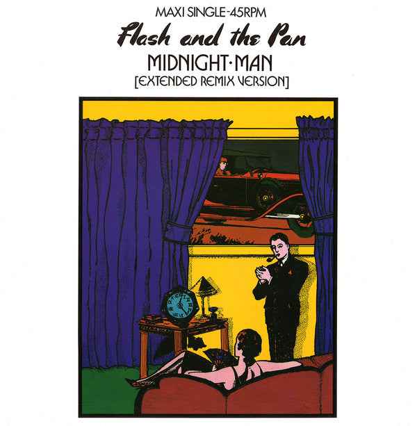 Flash & The Pan - Midnight Man (Extended Remix Version) (12") (Near Mint (NM or M-))
