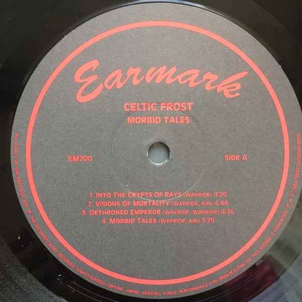 Celtic Frost - Morbid Tales (LP) (Near Mint (NM or M-))