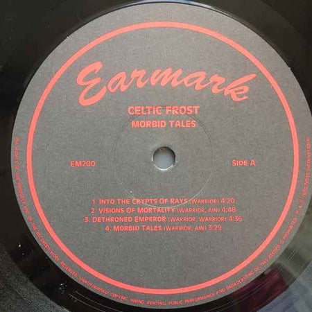 Celtic Frost - Morbid Tales (LP) (Near Mint (NM or M-))