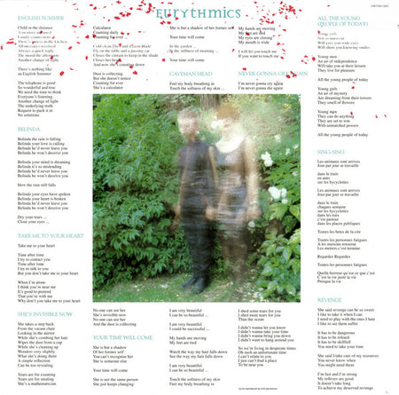 Eurythmics : In The Garden (LP, Album, RE, RM, 180)