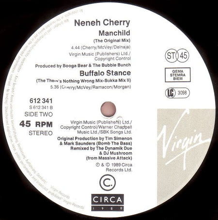Neneh Cherry : Manchild (12", Single)