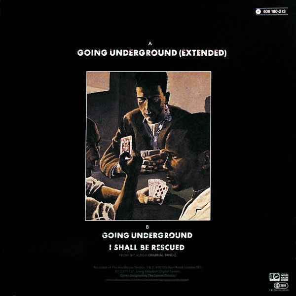 Manfred Mann's Earth Band With Chris Thompson - Going Underground (12") (Near Mint (NM or M-))