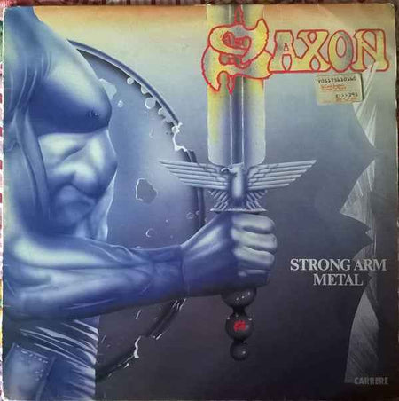Saxon - Strong Arm Metal (LP) (Very Good Plus (VG+))