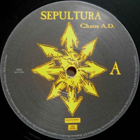 Sepultura - Chaos A.D. (LP) (Very Good Plus (VG+))