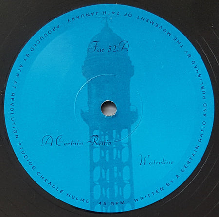 A Certain Ratio : Waterline (12", Single)