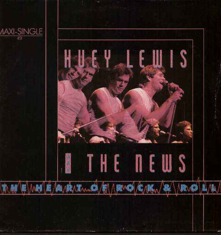 Huey Lewis & The News - The Heart Of Rock & Roll (12") (Near Mint (NM or M-))