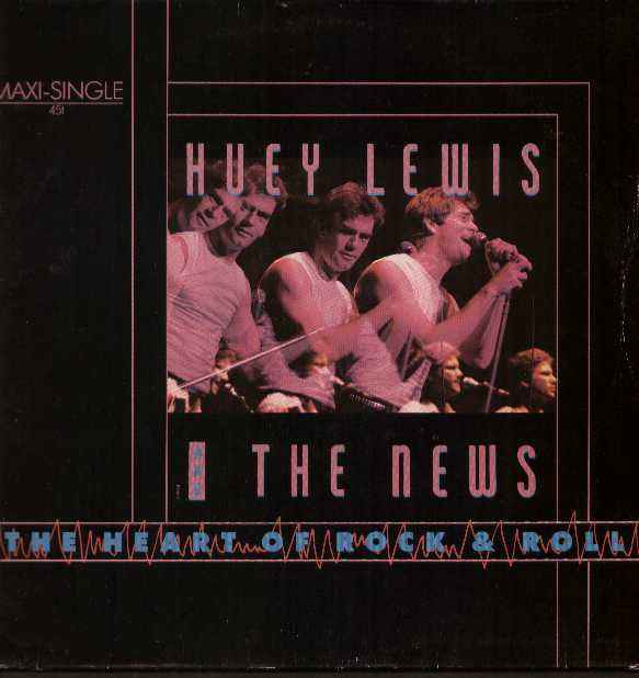Huey Lewis & The News - The Heart Of Rock & Roll (12") (Near Mint (NM or M-))