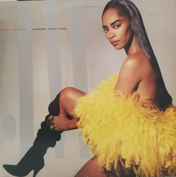 Jody Watley : Larger Than Life (LP, Album, Glo)