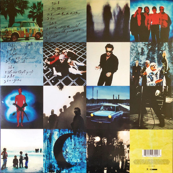 U2 : Achtung Baby (2xLP, Album, RE, RM, 180)