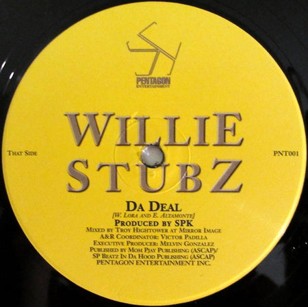 Willie Stubz : Pimpin / Da Deal (12", Single)