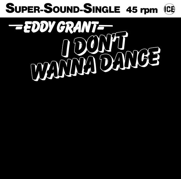 Eddy Grant : I Don't Wanna Dance (12", Maxi)