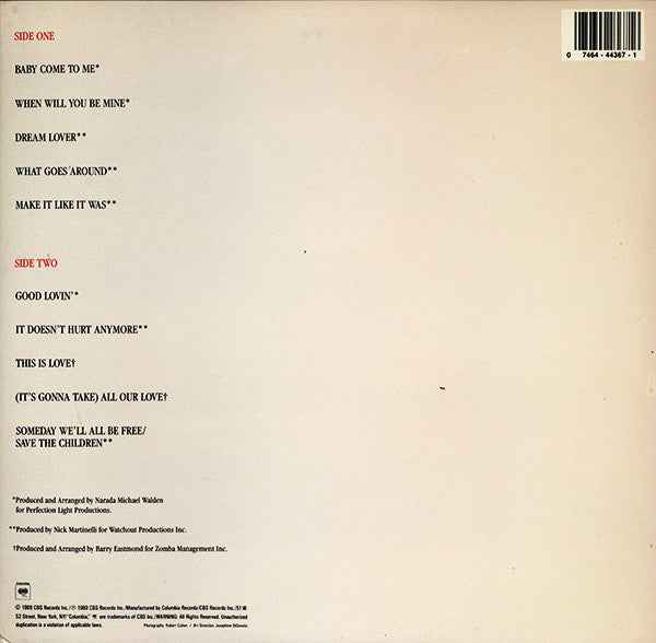 Regina Belle - Stay With Me (LP) (Very Good Plus (VG+))