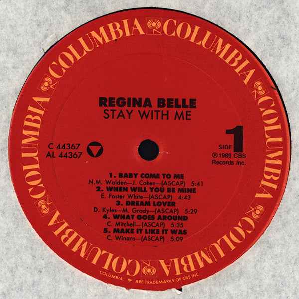 Regina Belle - Stay With Me (LP) (Very Good Plus (VG+))