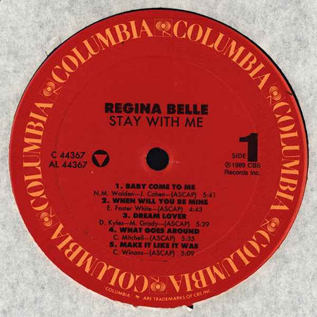 Regina Belle - Stay With Me (LP) (Very Good Plus (VG+))