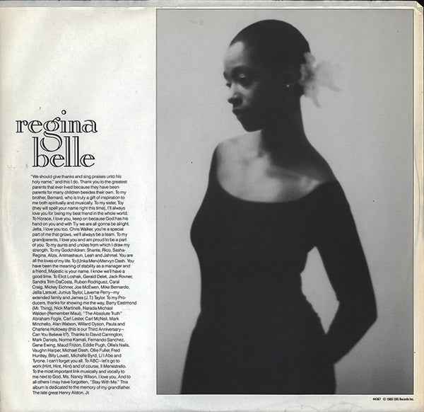 Regina Belle - Stay With Me (LP) (Very Good Plus (VG+))
