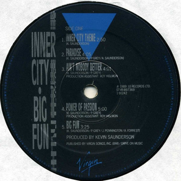 Inner City : Big Fun (LP, Album)