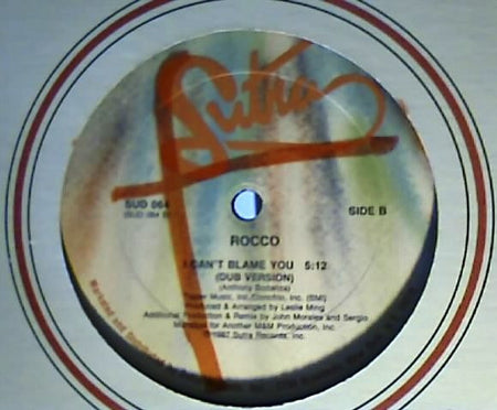 Rocco (6) : I Can't Blame You (12")