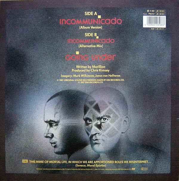 Marillion - Incommunicado (12") (Near Mint (NM or M-))