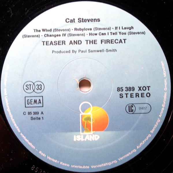 Cat Stevens - Teaser And The Firecat (LP) (Near Mint (NM or M-))