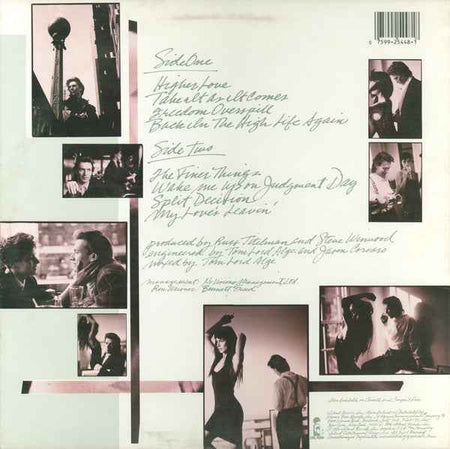 Steve Winwood - Back In The High Life (LP) (Very Good Plus (VG+))