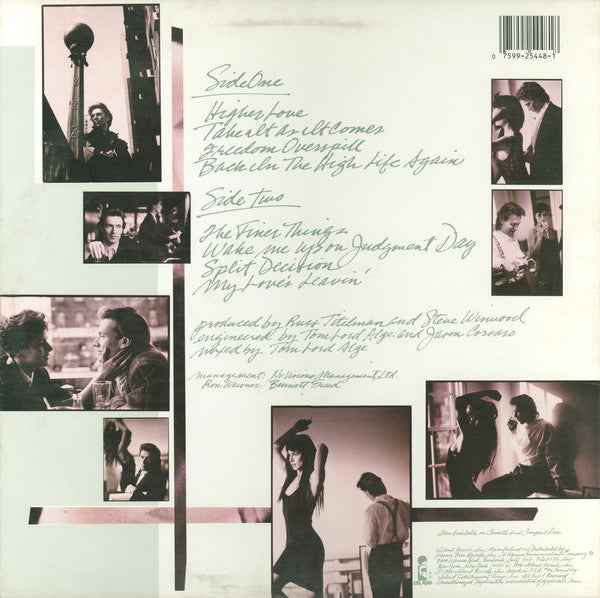 Steve Winwood - Back In The High Life (LP) (Very Good Plus (VG+))