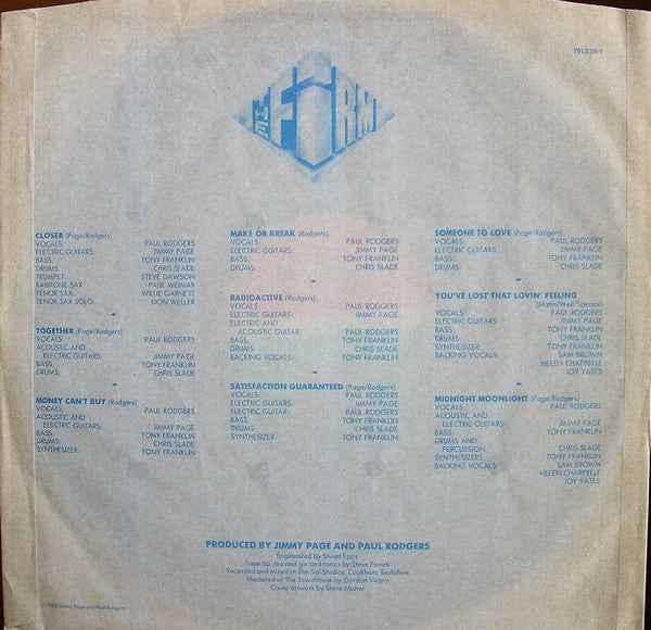 The Firm  - The Firm (LP) (Near Mint (NM or M-))