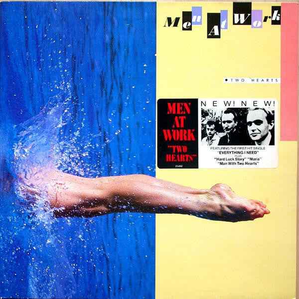 Men At Work - Two Hearts (LP) (Near Mint (NM or M-))