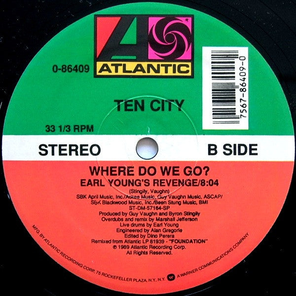 Ten City : Where Do We Go? (12")
