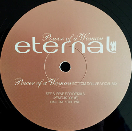 Eternal (2) : Power Of A Woman - The House Mixes (2x12", Promo)