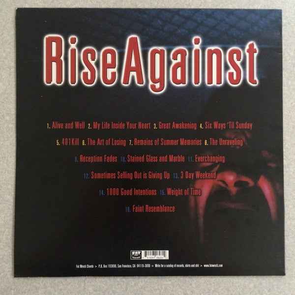 Rise Against - The Unraveling (LP) (Near Mint (NM or M-))