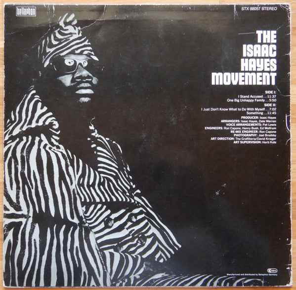 Isaac Hayes - The Isaac Hayes Movement (LP) (Very Good Plus (VG+))