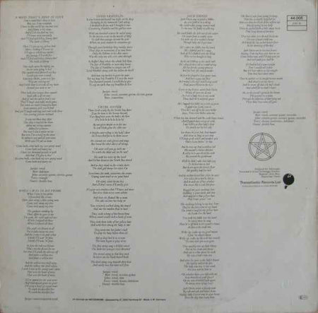 Pentangle - Cruel Sister (LP) (Near Mint (NM or M-))