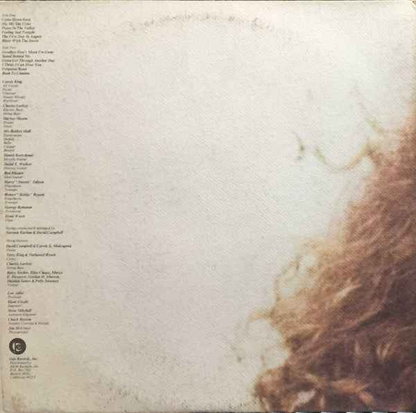 Carole King - Rhymes & Reasons (LP) (Very Good Plus (VG+))