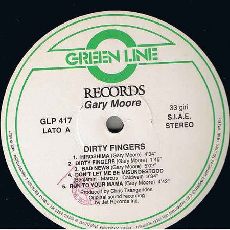 Gary Moore - Dirty Fingers (LP) (Near Mint (NM or M-))