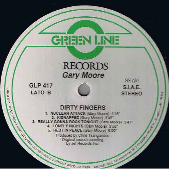 Gary Moore - Dirty Fingers (LP) (Near Mint (NM or M-))