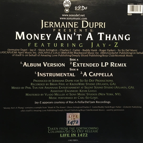 Ain Jermaine Dupri Featuring Storage detail view