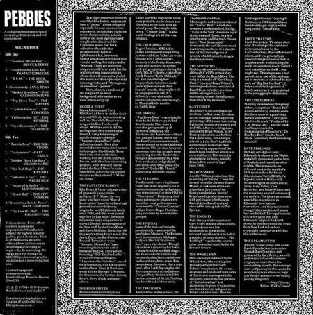 Various - Pebbles Volume 4 "Summer Means Fun!" (LP) (Near Mint (NM or M-))
