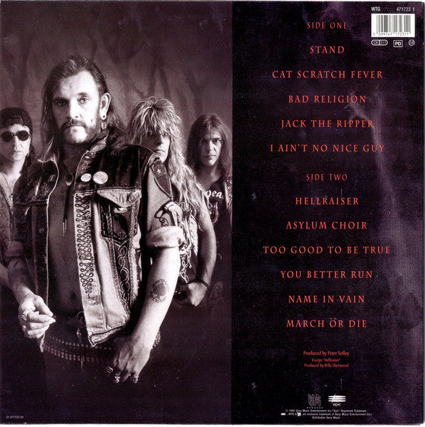 Motörhead : March Ör Die (LP, Album)