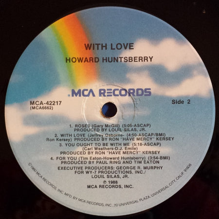Howard Huntsberry : With Love (LP, Album)