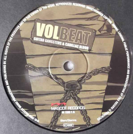 Volbeat - Guitar Gangsters & Cadillac Blood (LP) (Mint (M))