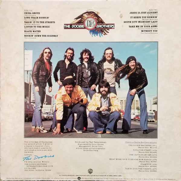 The Doobie Brothers - Best Of The Doobies (LP) (Very Good Plus (VG+))