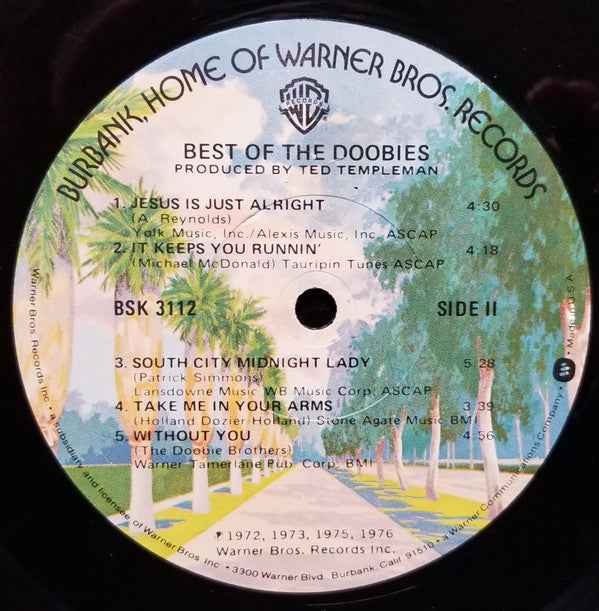 The Doobie Brothers - Best Of The Doobies (LP) (Very Good Plus (VG+))