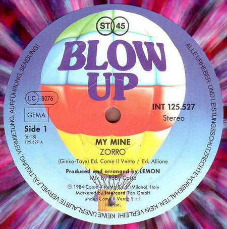 My Mine - Zorro (12") (Near Mint (NM or M-))